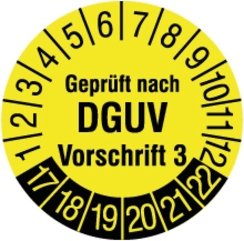 DGUV Vorschrift 3 bei Elektro-Müller & Söhne GmbH in Bleicherode