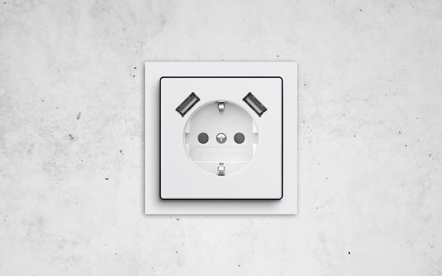 SCHUKO® USB-Steckdose bei Elektro-Müller & Söhne GmbH in Bleicherode