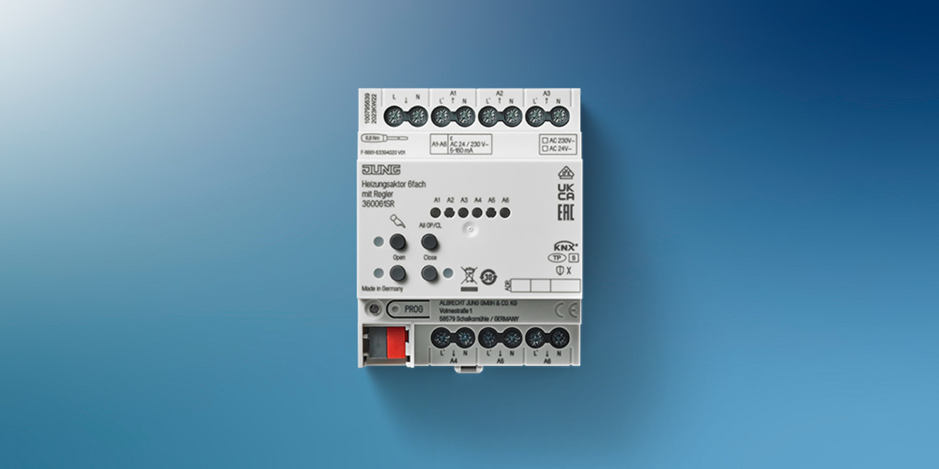 KNX Heizungsaktor 6-fach bei Elektro-Müller & Söhne GmbH in Bleicherode