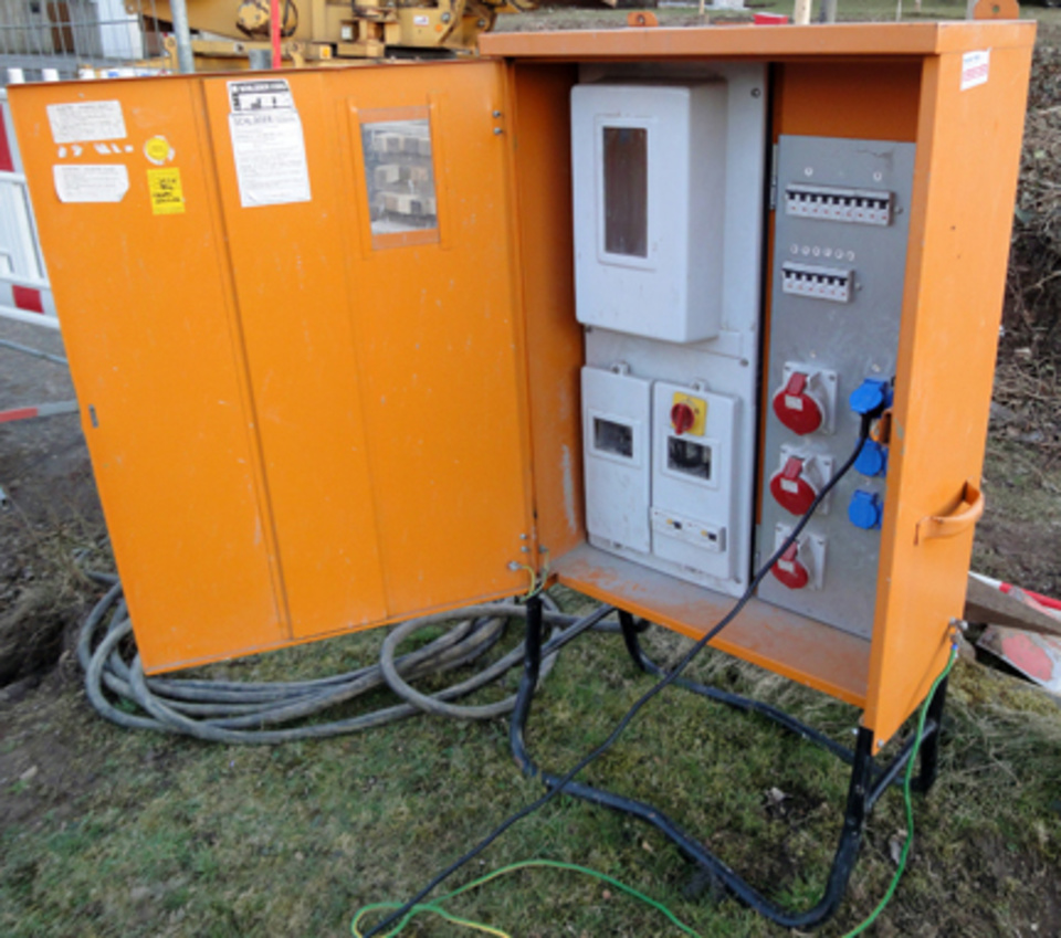Baustromkasten bei Elektro-Müller & Söhne GmbH in Bleicherode