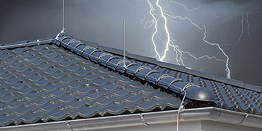 Äußerer Blitzschutz bei Elektro-Müller & Söhne GmbH in Bleicherode