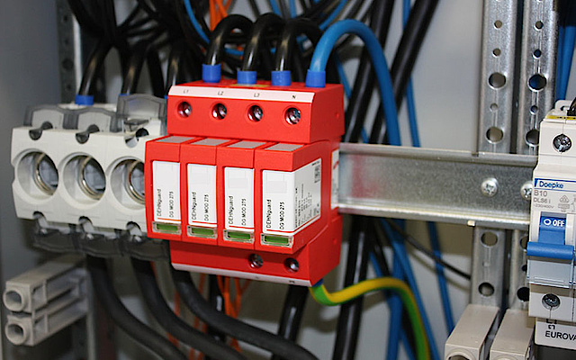 Über­spannungs­schutz bei Elektro-Müller & Söhne GmbH in Bleicherode